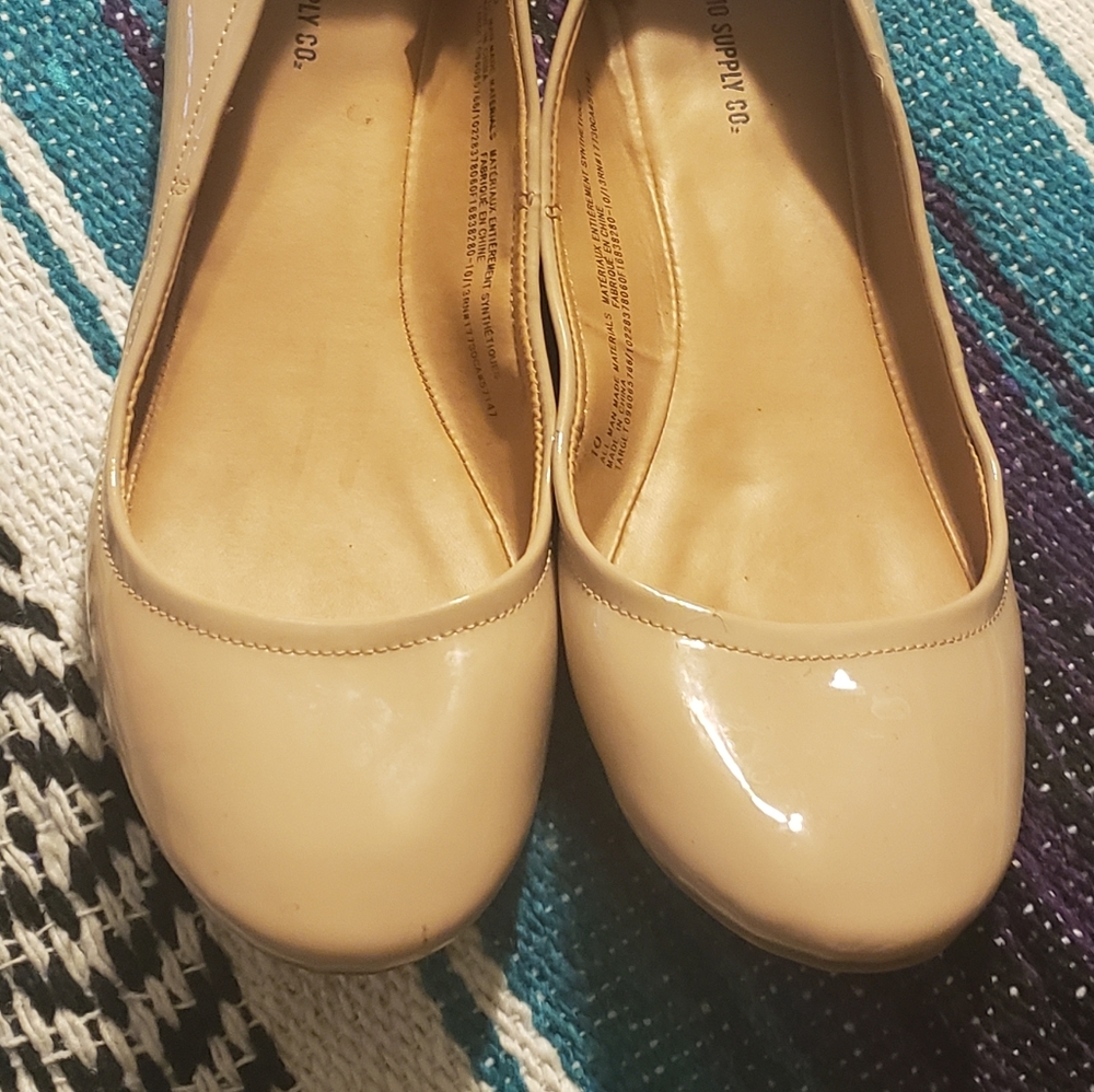 Nude Pink Flats